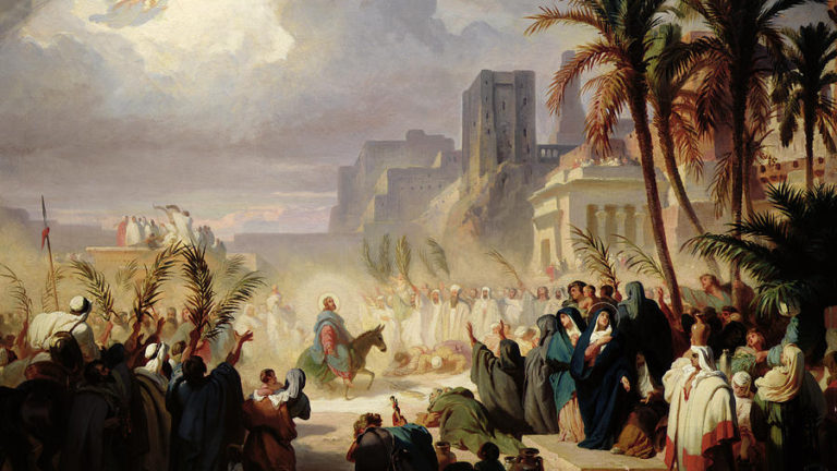 The Entry Of Christ Into Jerusalem