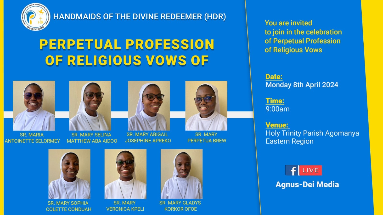 HANDMAIDS OF THE LORD