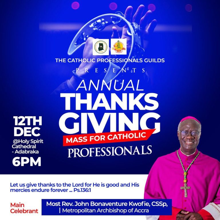 END OF YEAR THANKSGIVING MASS OF CATHOLIC PROFESSIONALS
