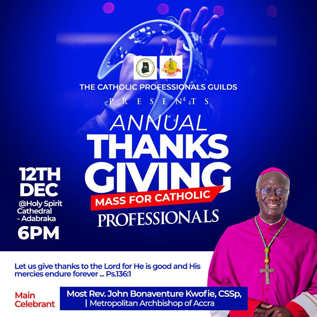 END OF YEAR THANKSGIVING MASS OF CATHOLIC PROFESSIONALS