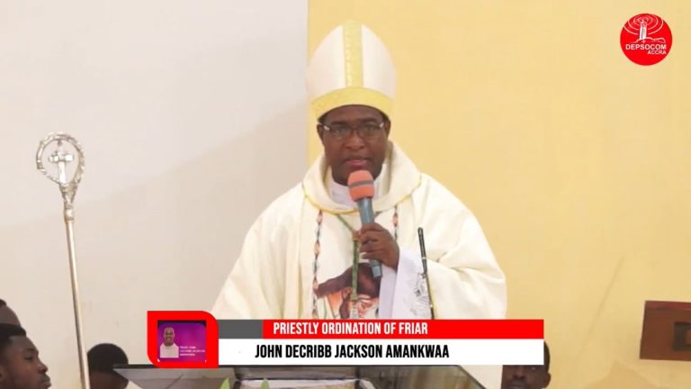 CALLED TO SERVE AS A PRIEST OF GOD