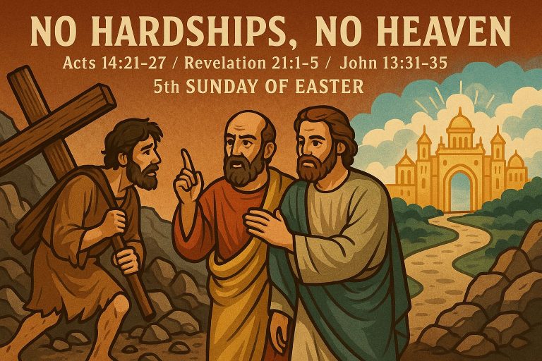 NO HARDSHIPS, NO HEAVEN