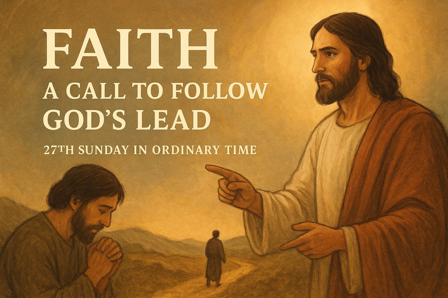 FAITH – A CALL TO FOLLOW GOD’S LEAD