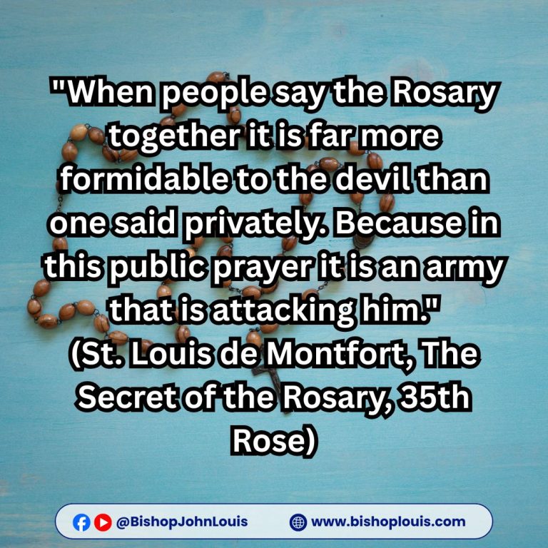 QUOTES ON THE HOLY ROSARY – 10th October