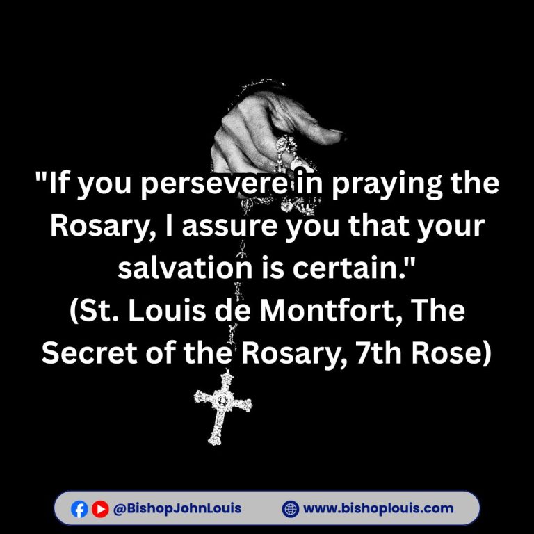 QUOTES ON THE HOLY ROSARY – 6th October