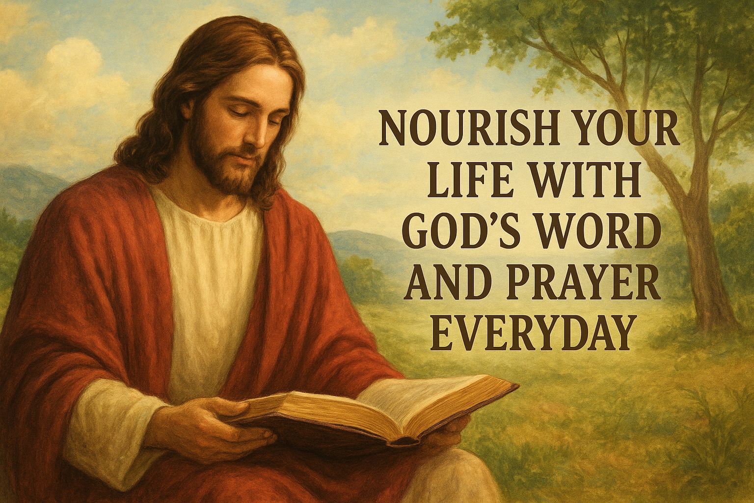 NOURISH YOUR LIFE WITH GOD’S WORD AND PRAYER EVERYDAY