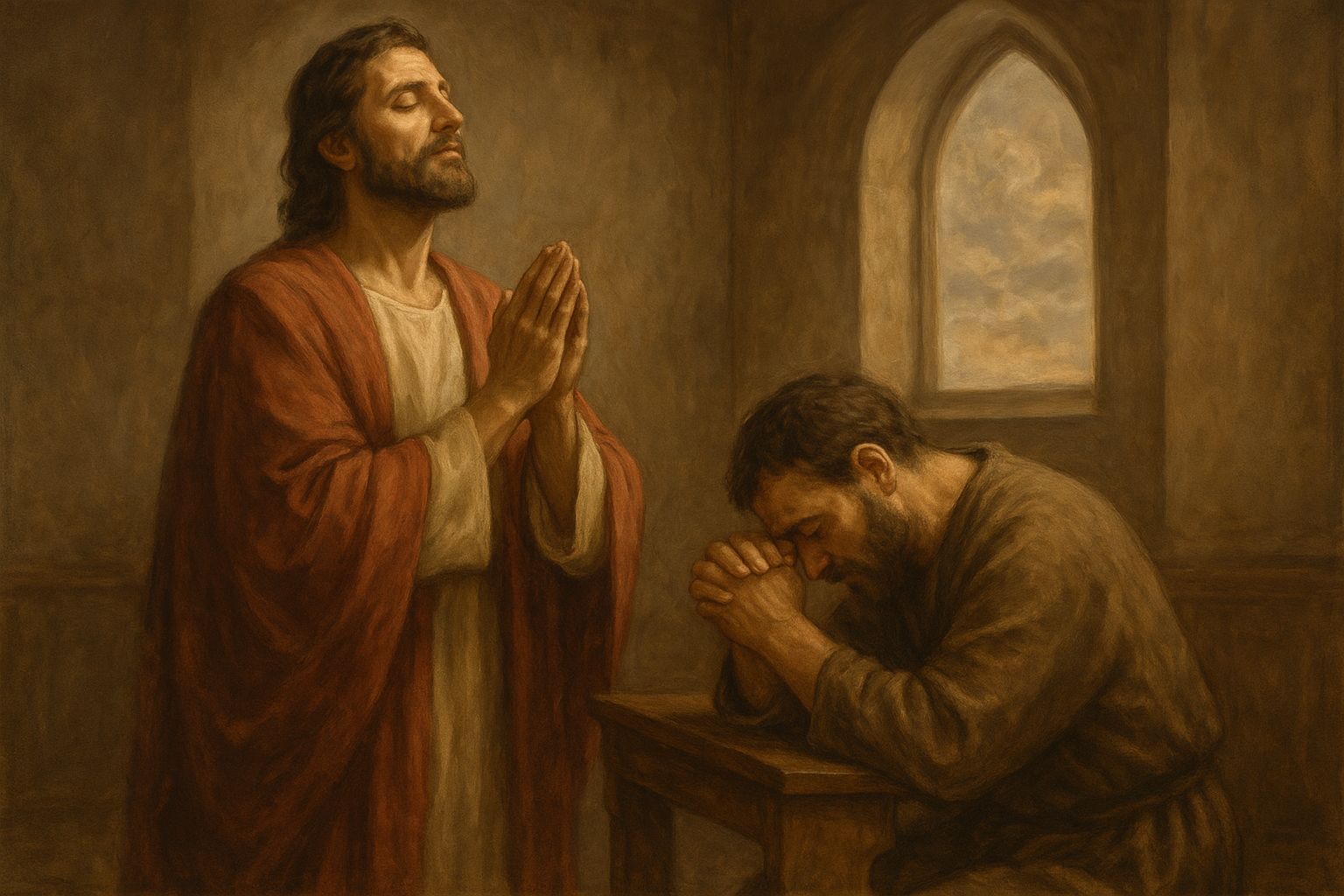PRAY WITH HUMILITY