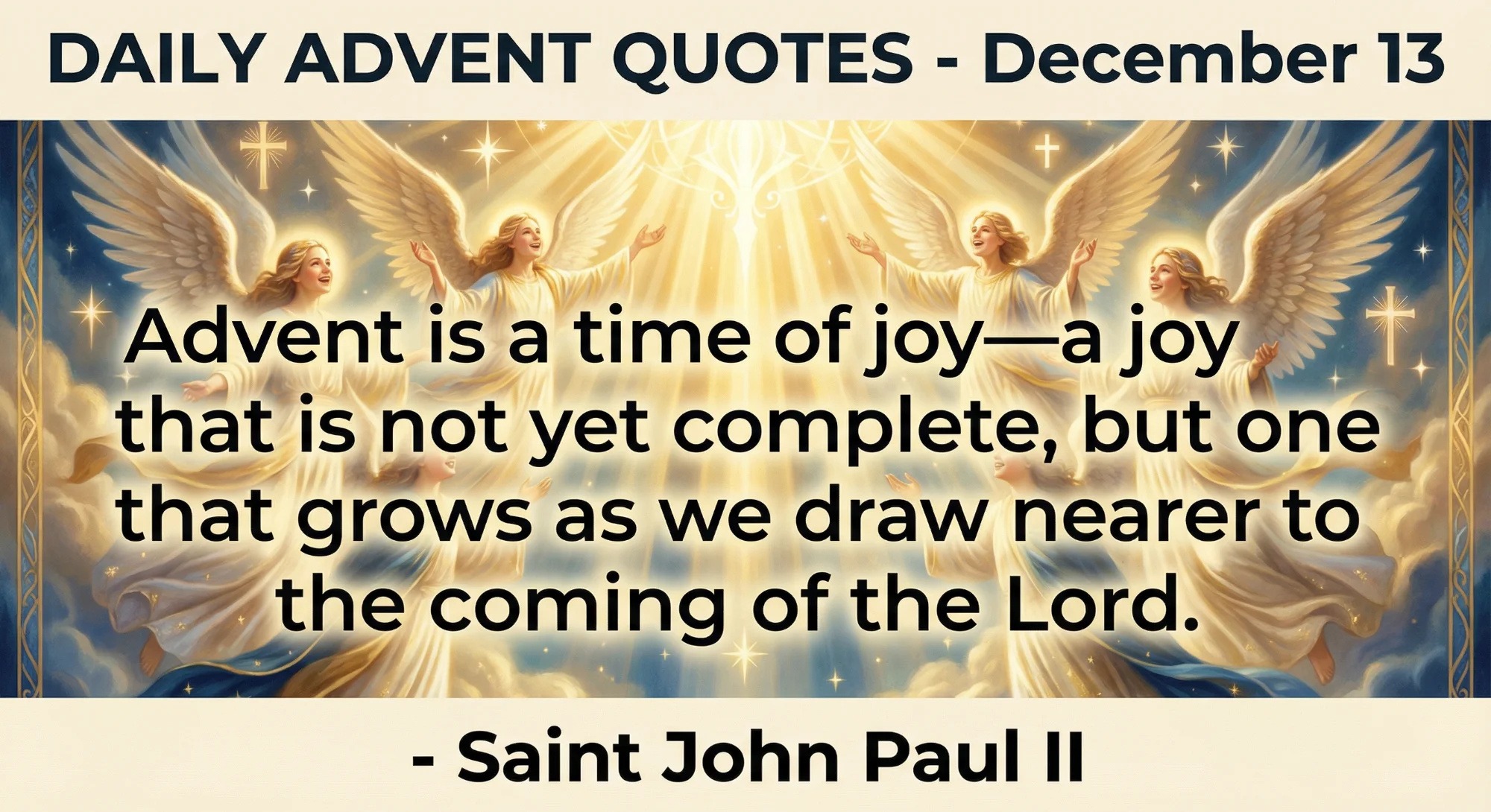 DAILY ADVENT QUOTES – December 13