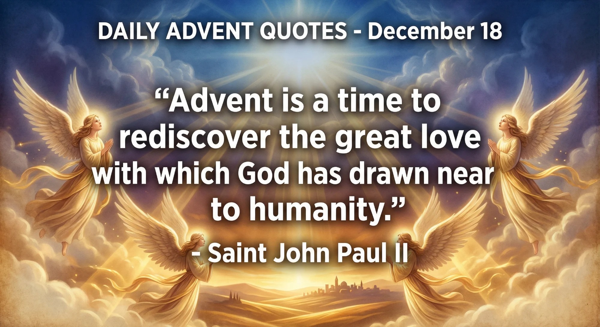 DAILY ADVENT QUOTES – December 18
