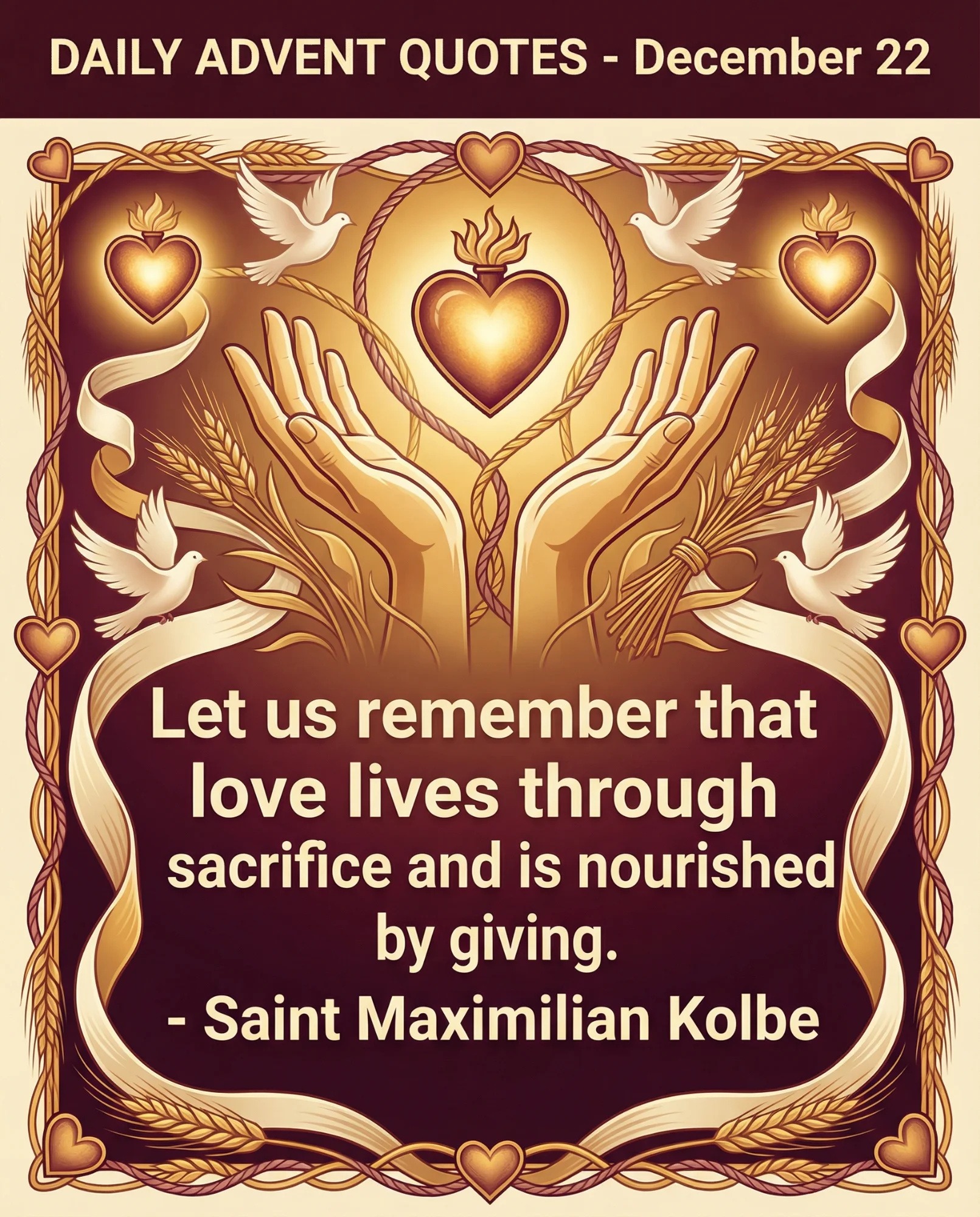 DAILY ADVENT QUOTES – December 22
