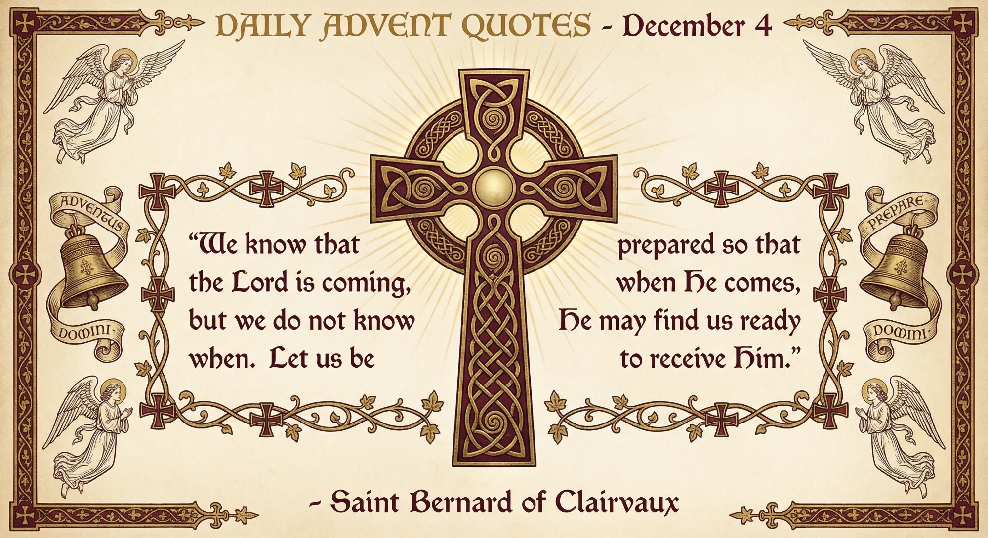 DAILY ADVENT QUOTES – December 4