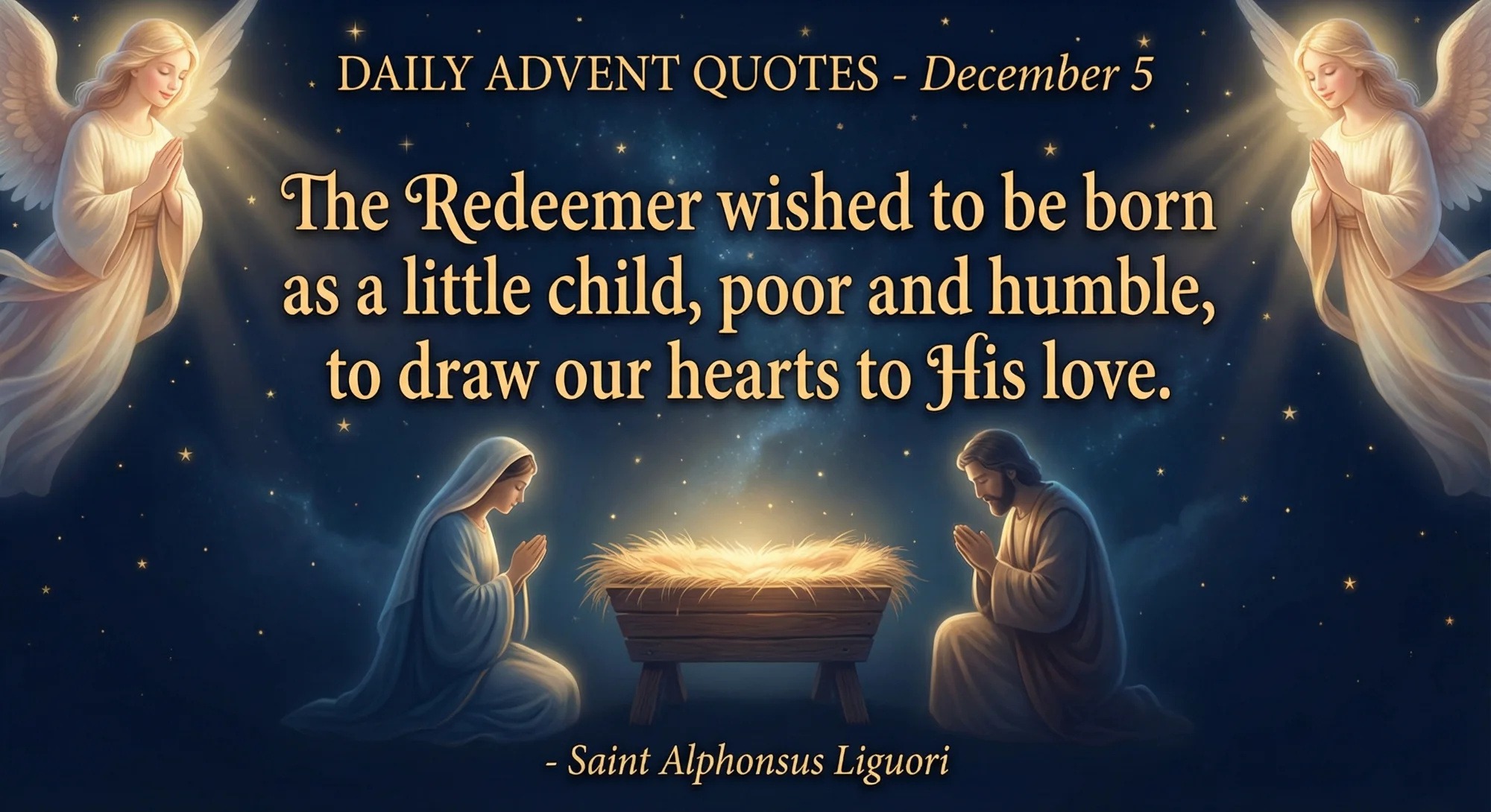 DAILY ADVENT QUOTES – December 5