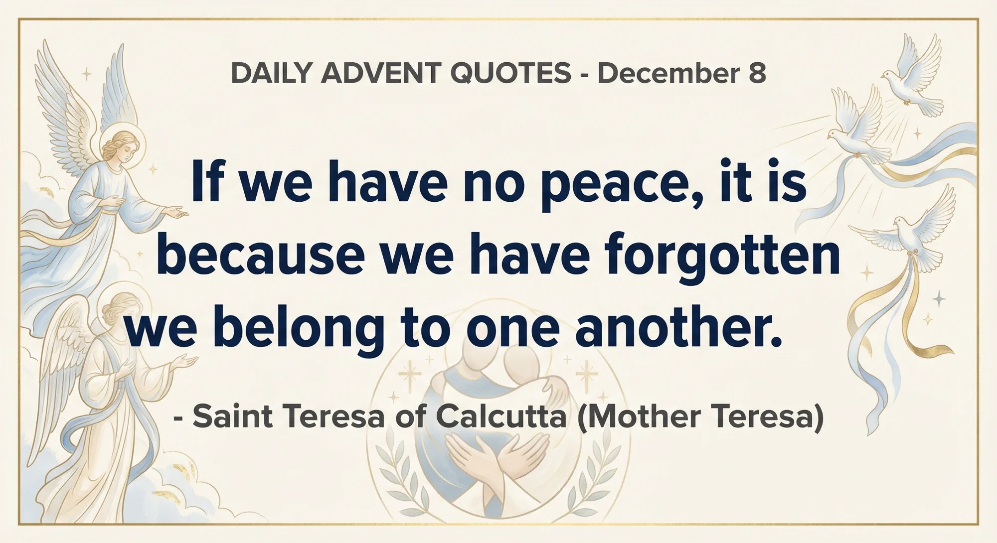 DAILY ADVENT QUOTES – December 8