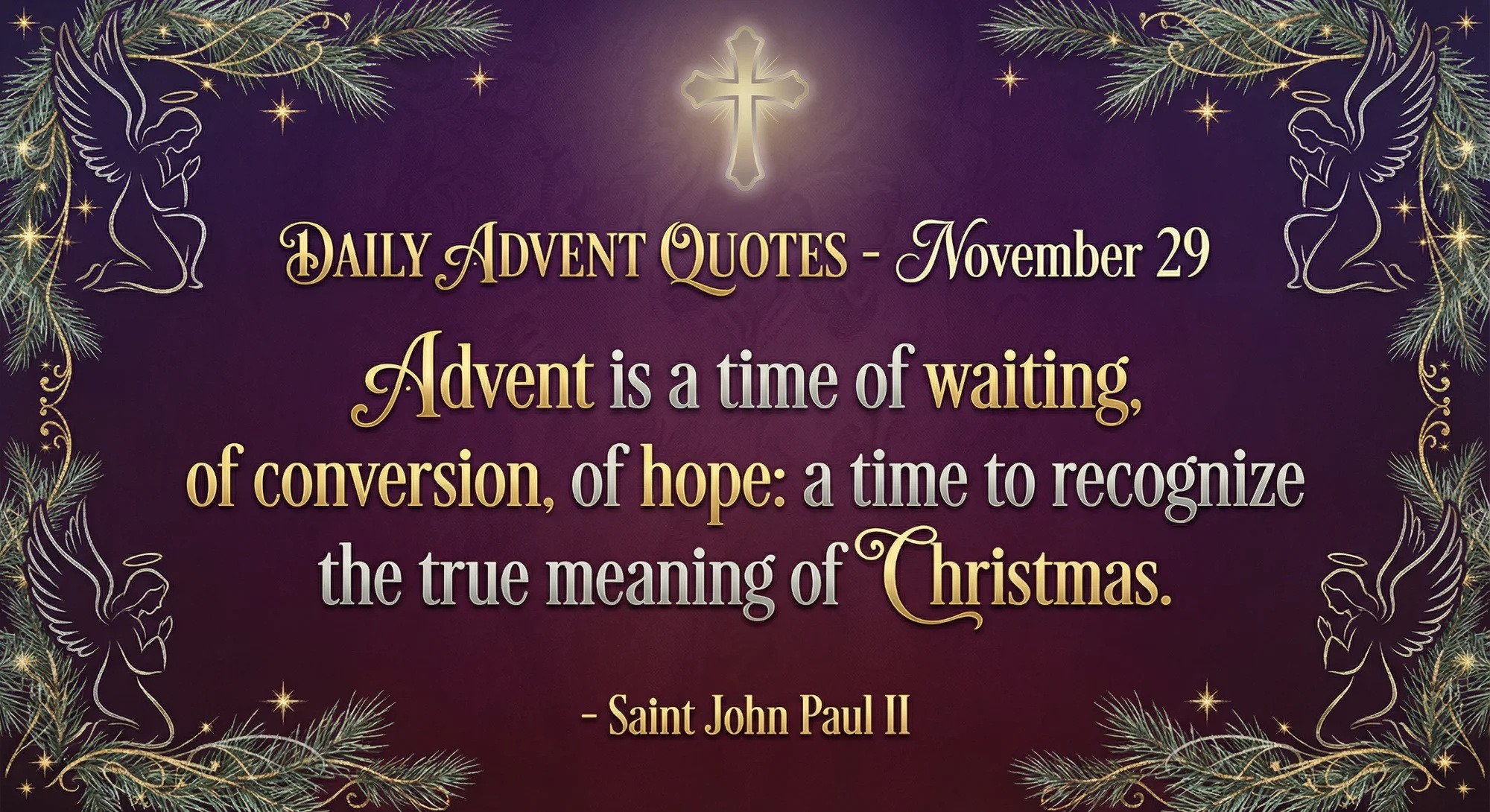 DAILY ADVENT QUOTES – November 29
