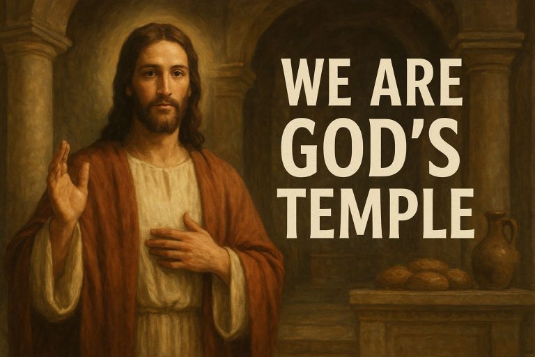 WE ARE GOD’S TEMPLE