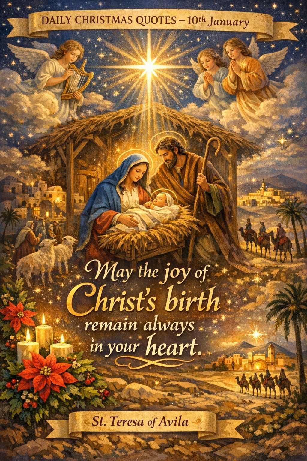 DAILY CHRISTMAS QUOTES – 10th January