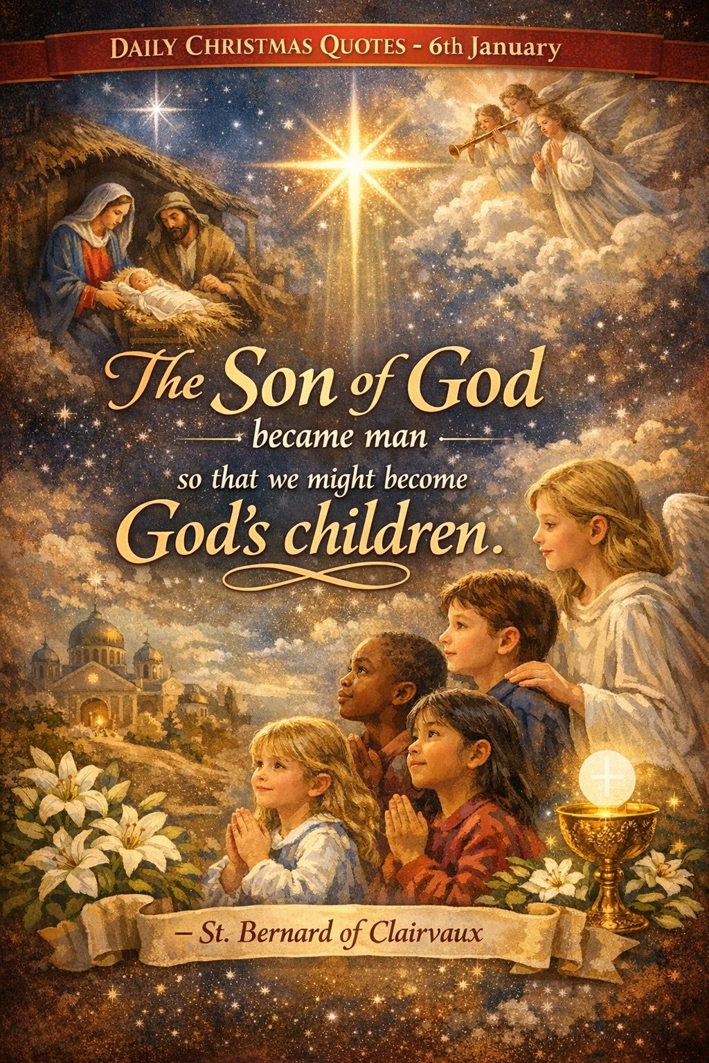 DAILY CHRISTMAS QUOTES – 6th January