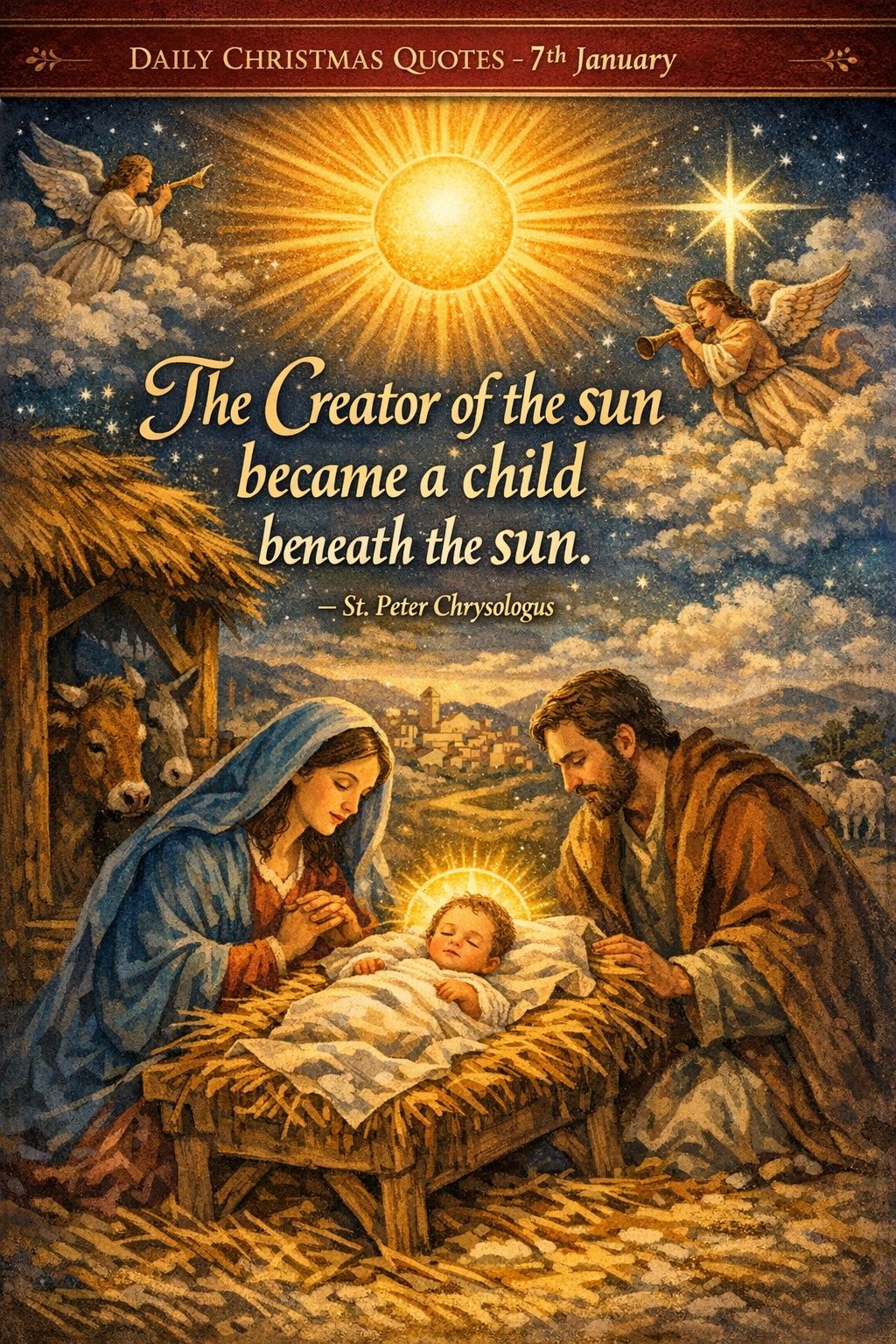 DAILY CHRISTMAS QUOTES – 7th January