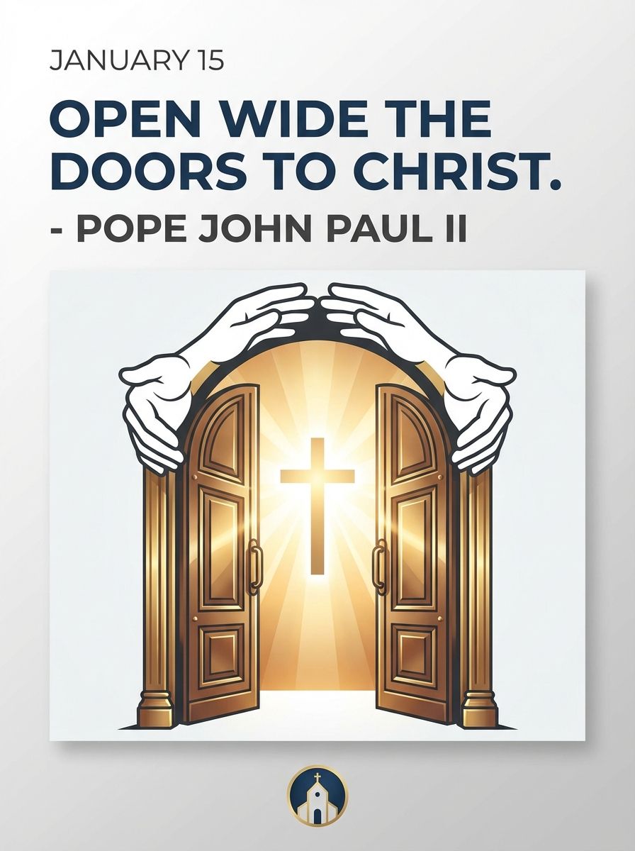 Daily Catholic Quote for 15th January