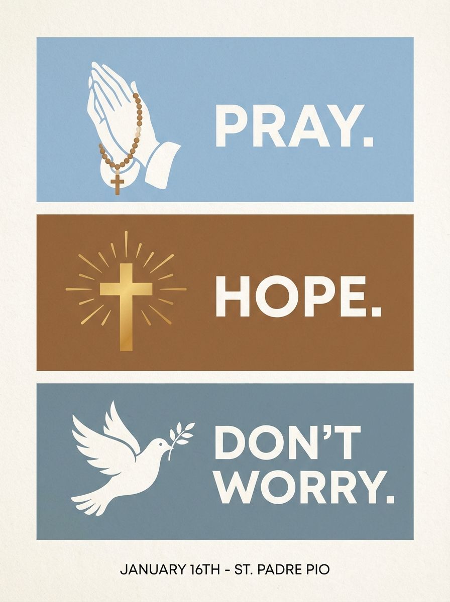 Daily Catholic Quote for 16th January