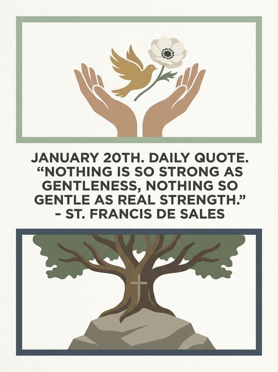 Daily Catholic Quote for 20th January