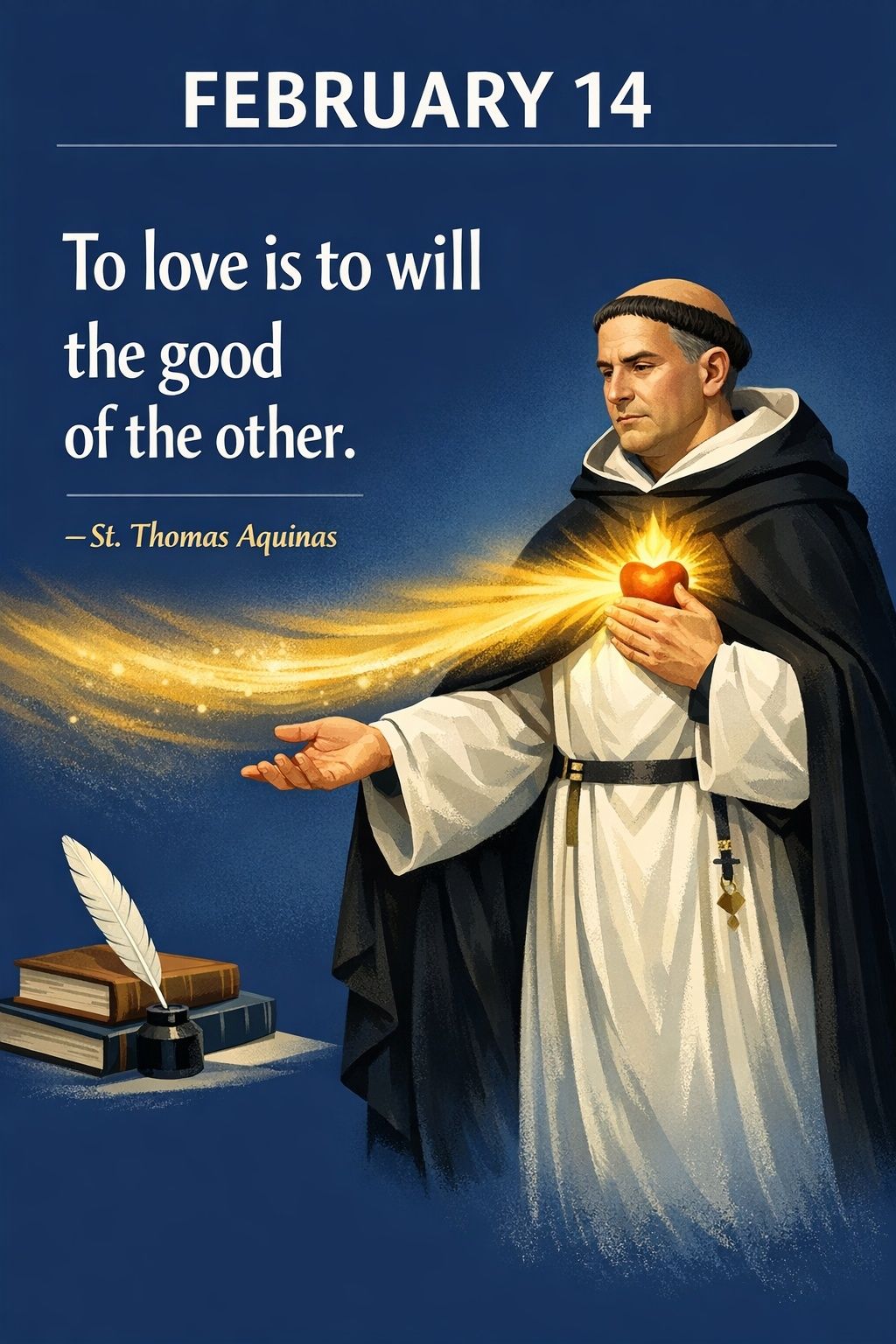 Catholic Quote for FEBRUARY 14