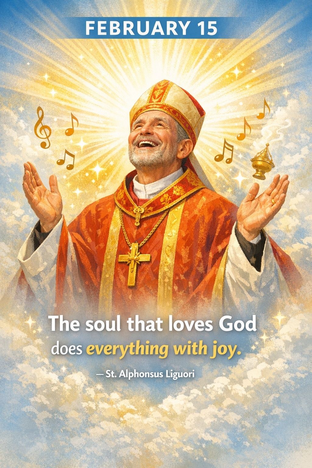 Catholic Quote for FEBRUARY 15