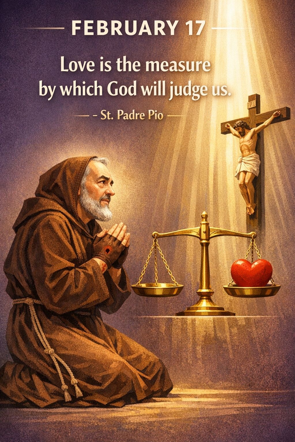Catholic Quote for FEBRUARY 17