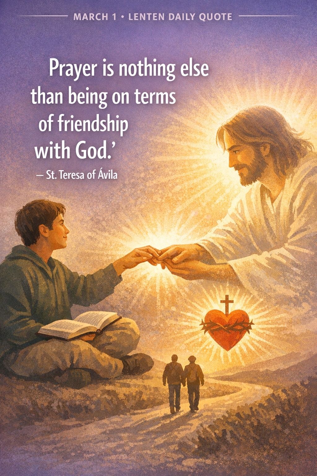 Lenten Quote for 1st March