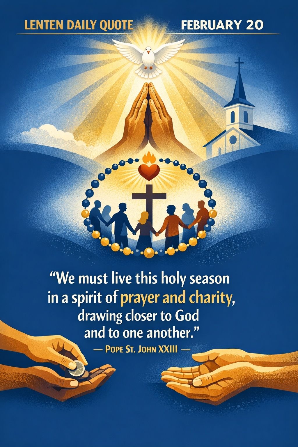 Lenten Quote for 20th February