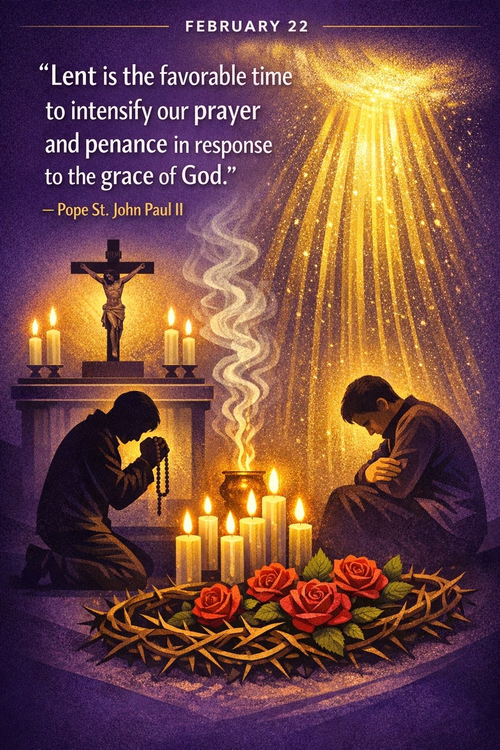 Lenten Quote for 22nd February