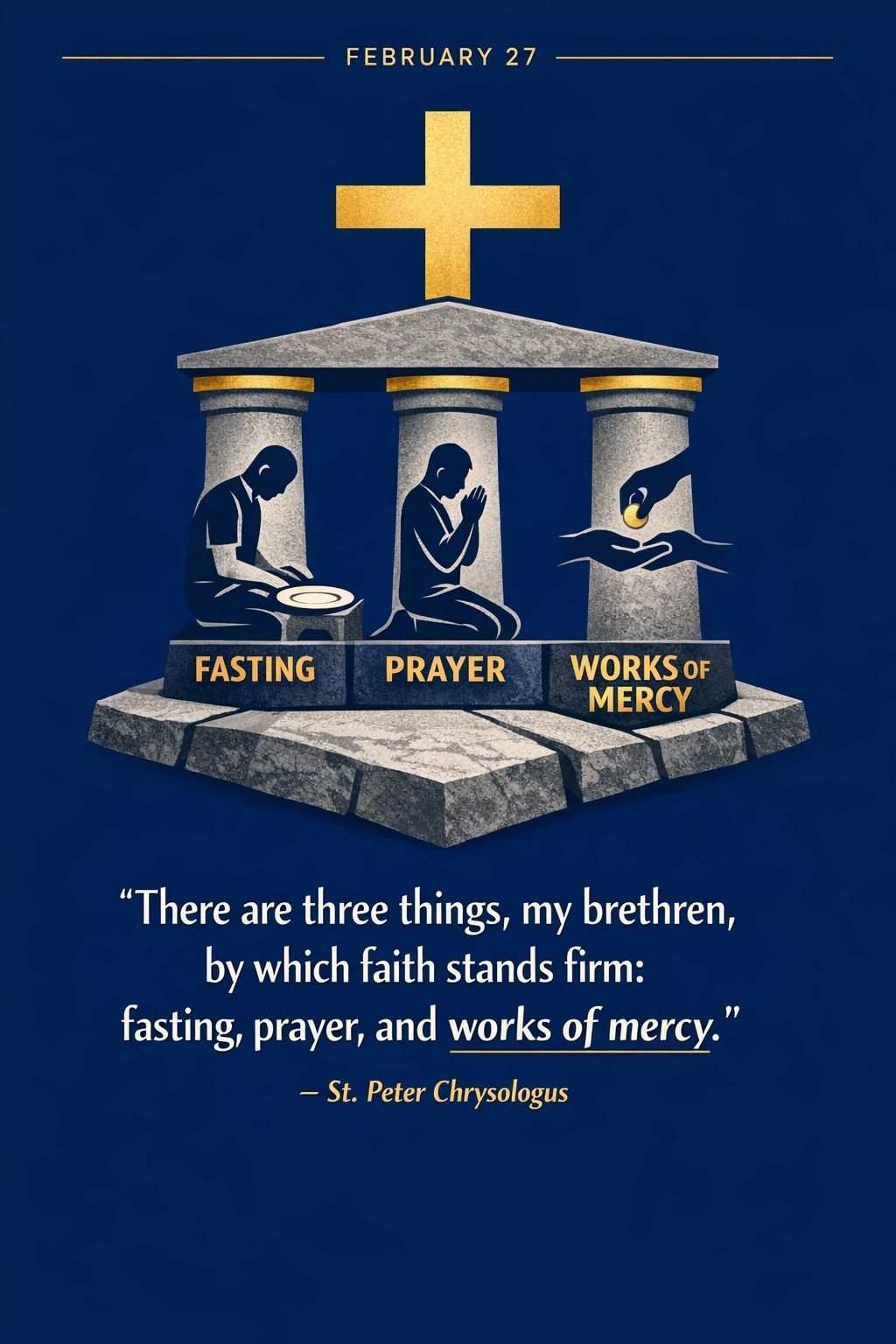Lenten Quote for 27th February