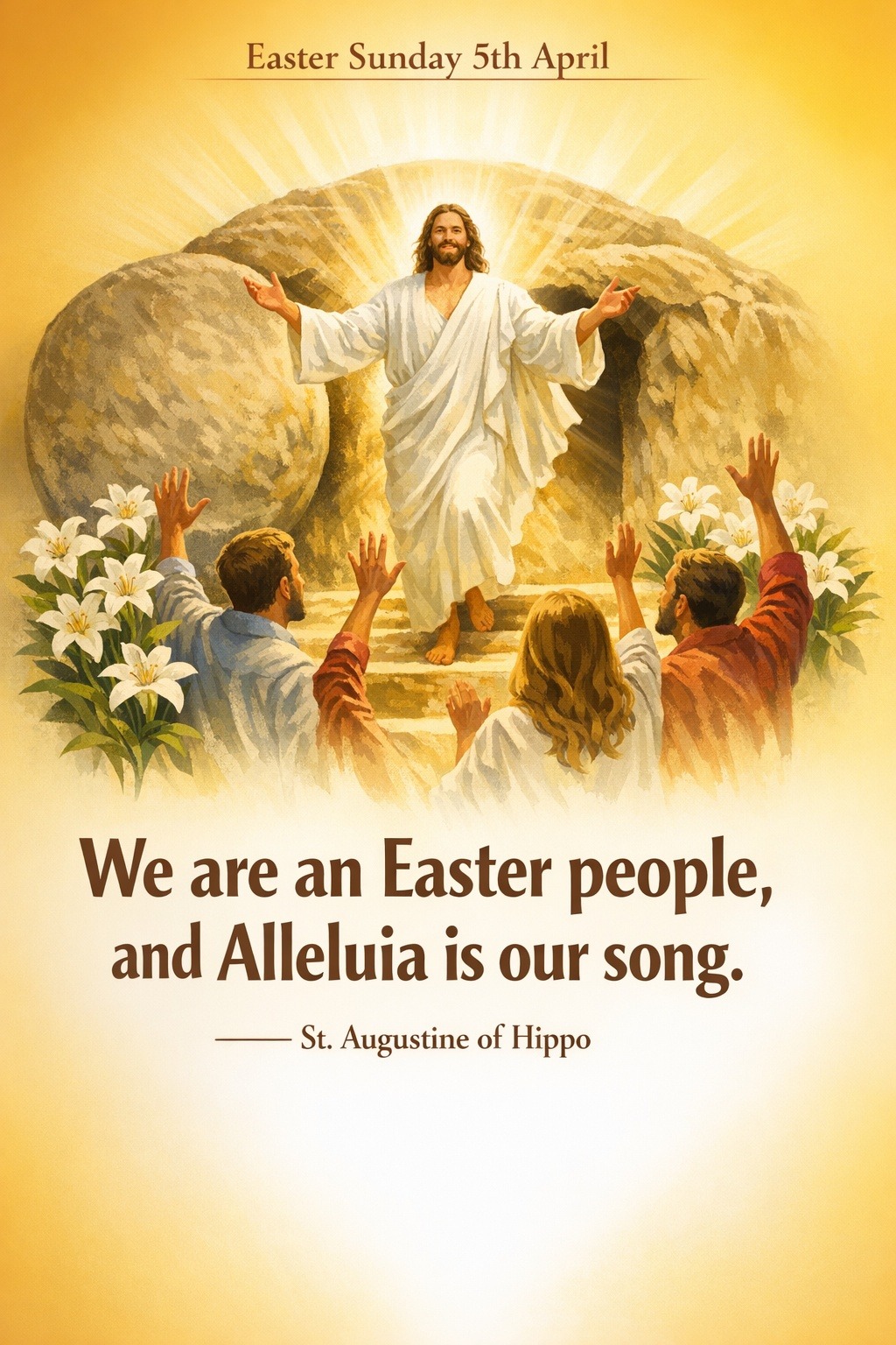 Quote for Easter Sunday 5th April