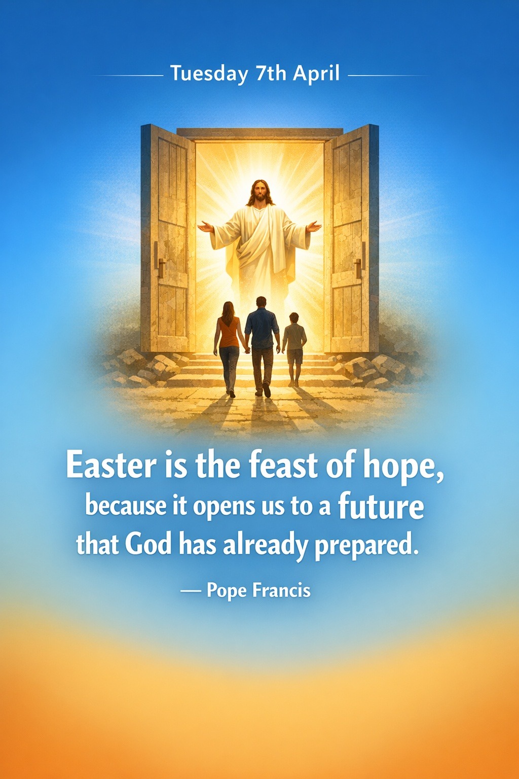 Quote for Tuesday 7th April