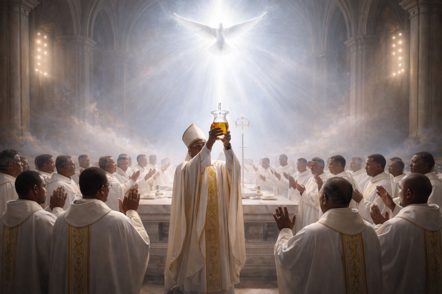 “THE SPIRIT OF THE LORD IS UPON ME, BECAUSE HE HAS ANOINTED ME …” (LUKE 4:18)