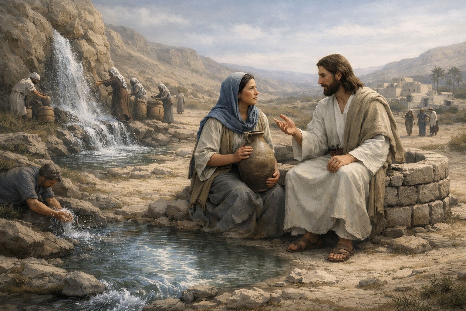 THE LIVING WATER