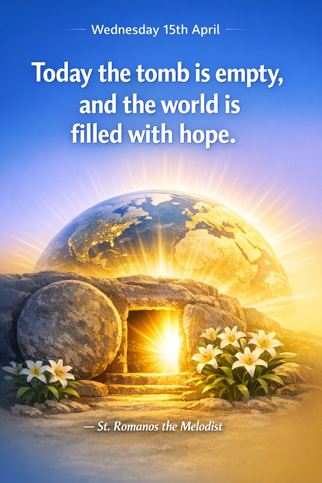 Quote for Wednesday 15th April