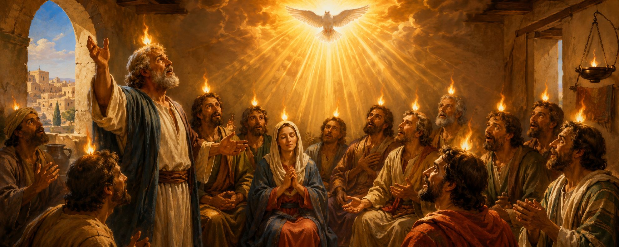 THE DESCENT OF THE HOLY SPIRIT